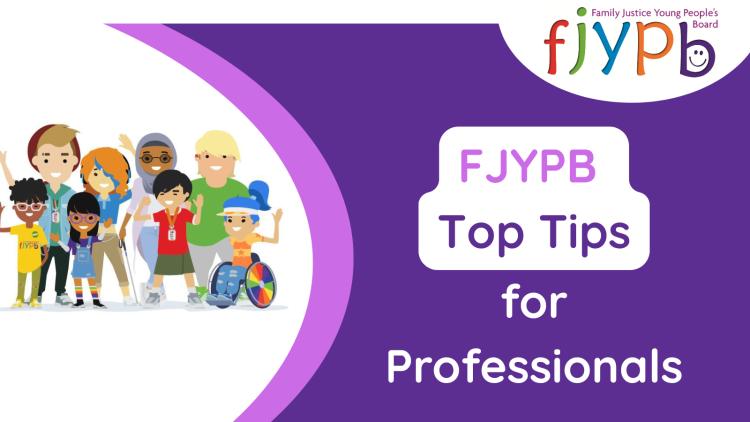 Top tips for professionals from the FJYPB