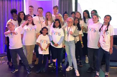 A photo of Family Justice Young People's Board members